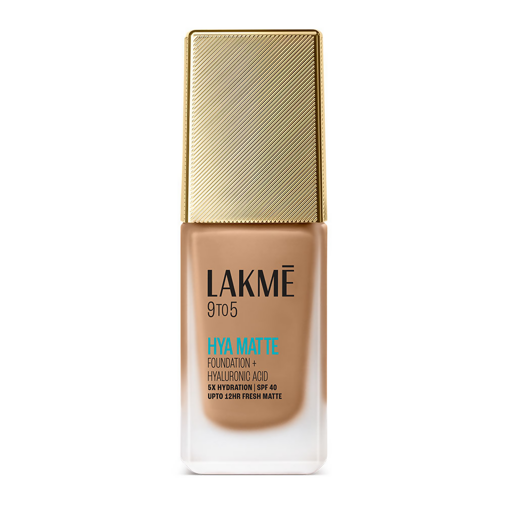 Lakme 9to5 Hya Matte Foundation + Hyaluronic Acid - Cool Tan | Grocsy