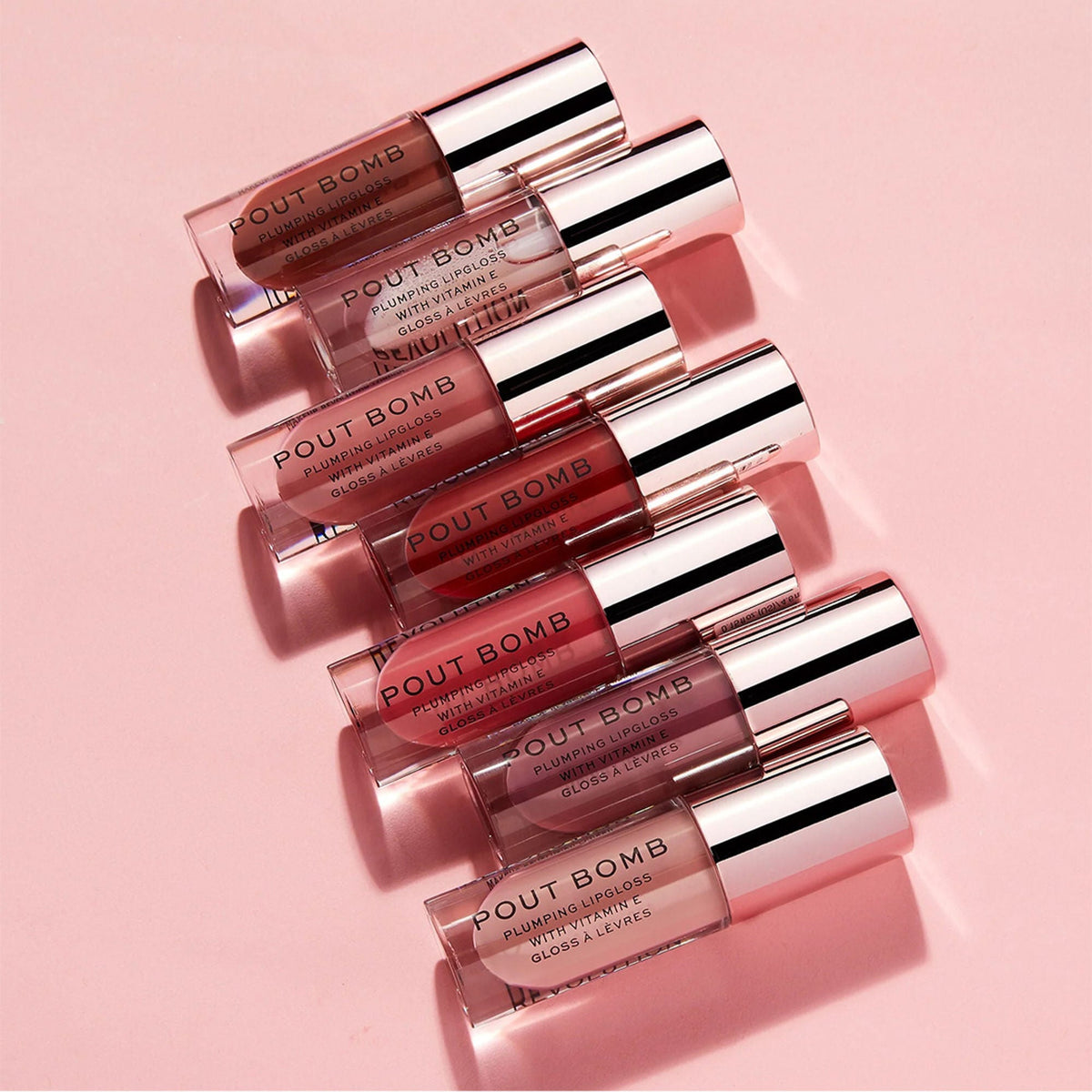 Makeup Revolution Pout Bomb Plumping Gloss - Juicy Red | Grocsy