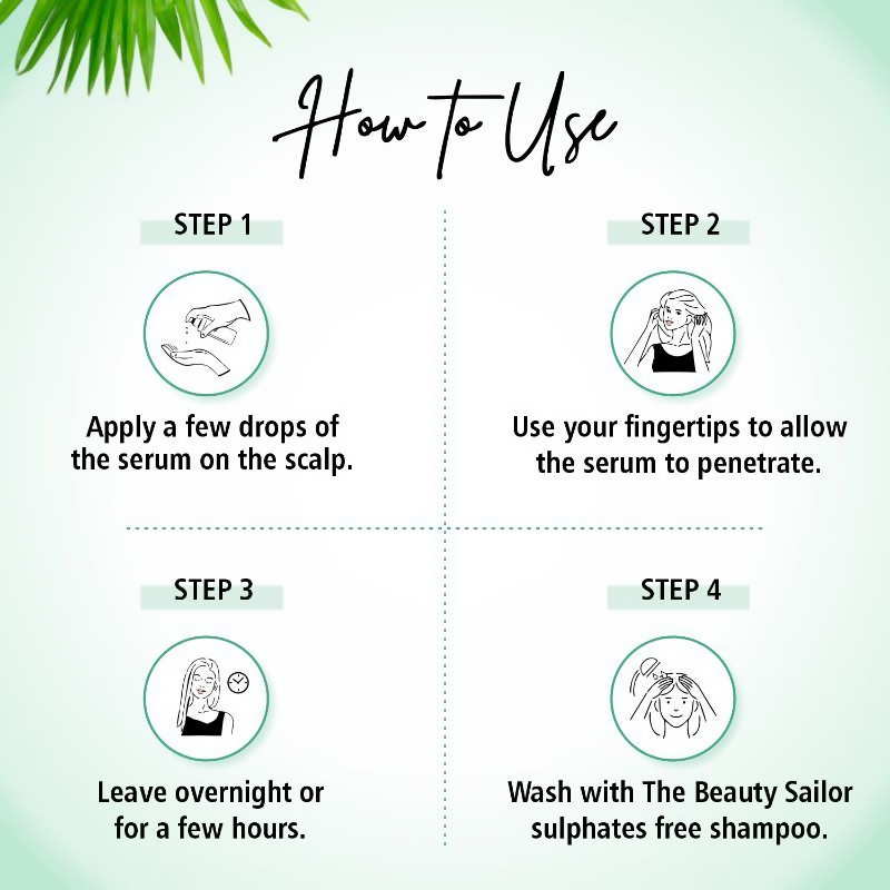 The Beauty Sailor Growth Scalp Hair Serum | Grocsy