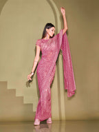 Tikhi Imli Embellished Sequinned Saree | Grocsy