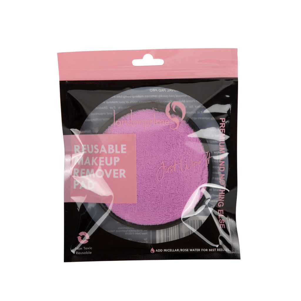 London Prime Reusable Makeup Remover Pad Pro-Pearly Purple ( Formerly London Pride Cosmetics ) | Grocsy