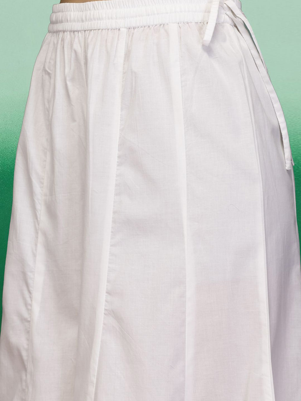 Sangria Floral Embroidered Pure Cotton Straight Kurta With Sharara & Dupatta | Grocsy