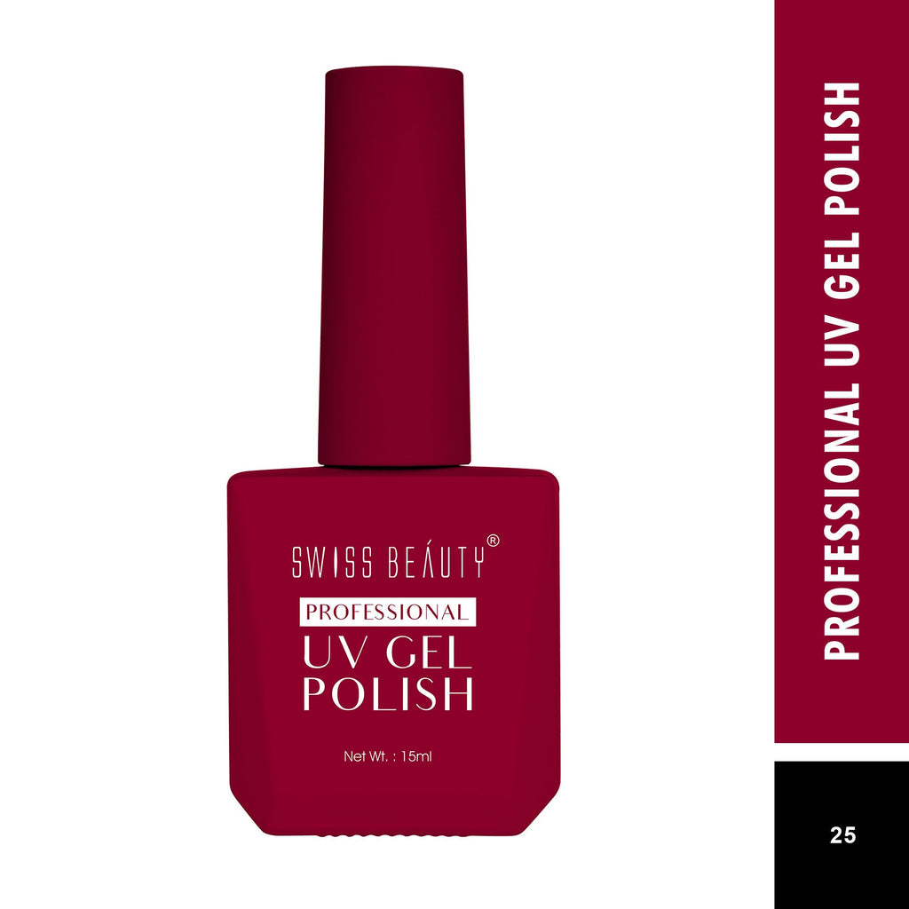 Swiss Beauty Professional UV Gel Nail Polish - Shade-25 | Grocsy