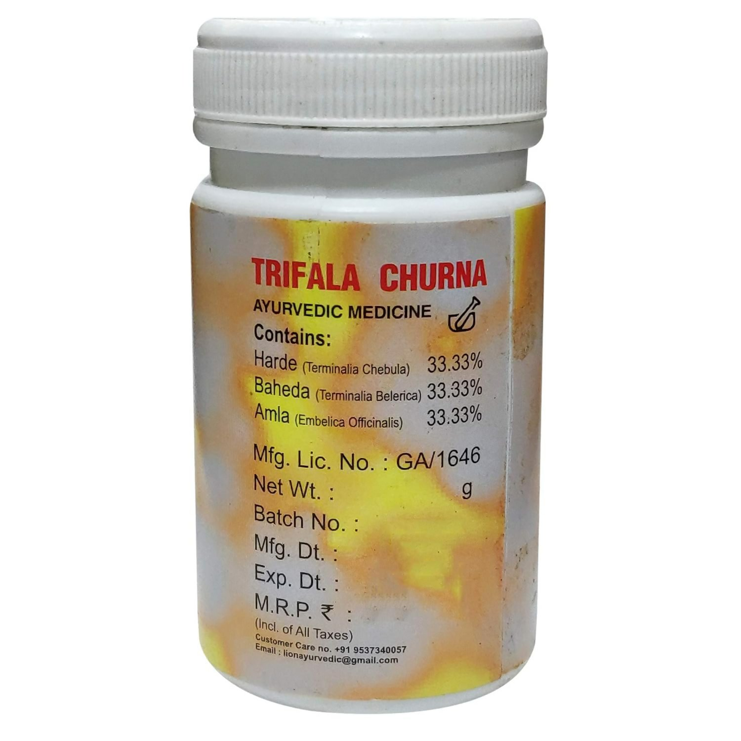 Lion Ayurveda Trifala Churna | Grocsy