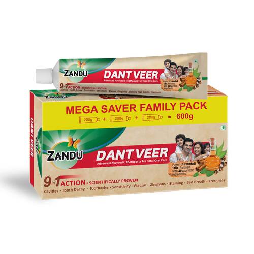 Zandu Dant Veer Toothpaste | Grocsy