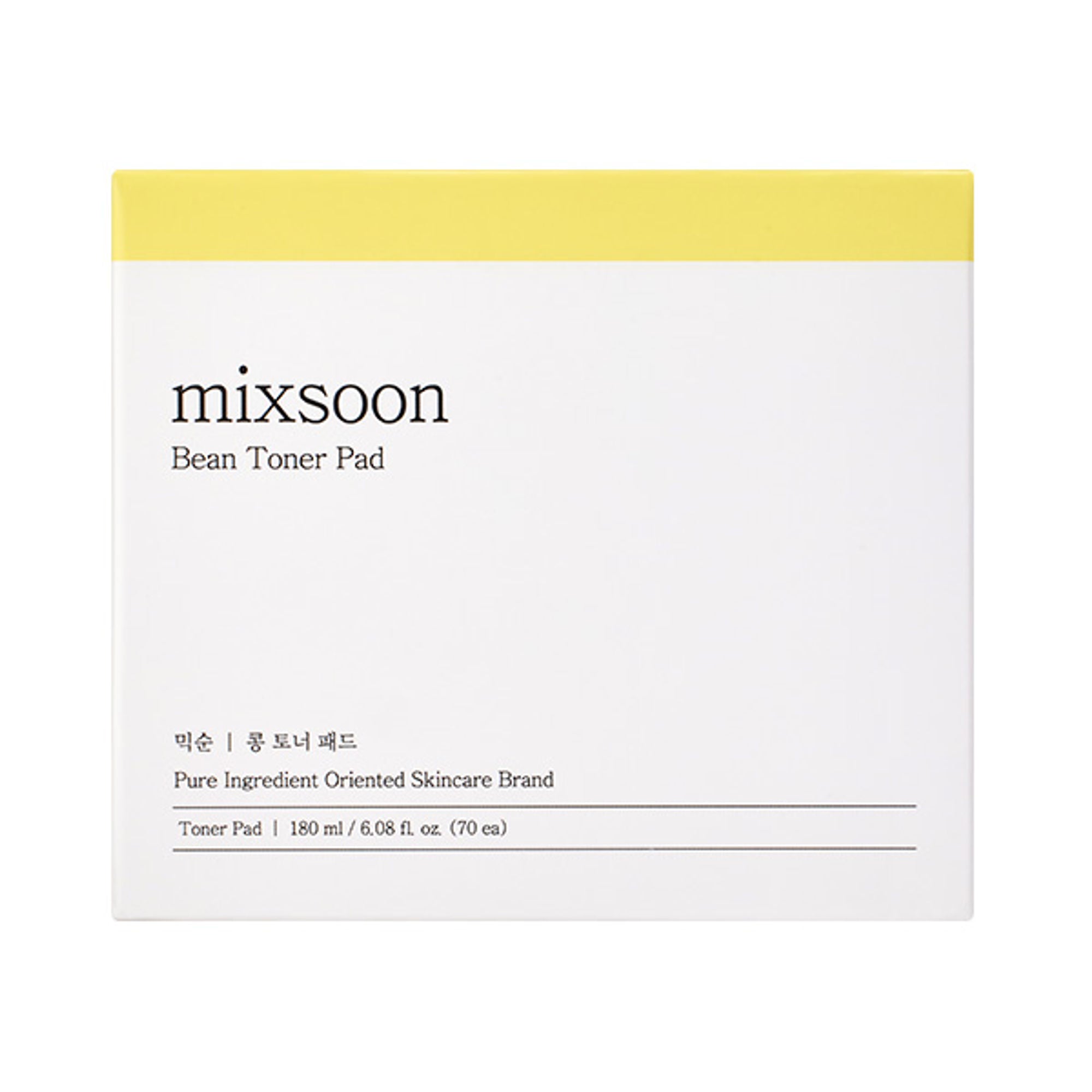 Mixsoon Bean Toner Pad, Hydrates, Brightens & Refreshes Skin with Fermented Beans | Grocsy