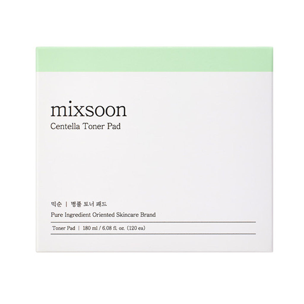 Mixsoon Centella Toner Pad, Calms Redness, Soothes & Hydrates Sensitive Skin | Grocsy