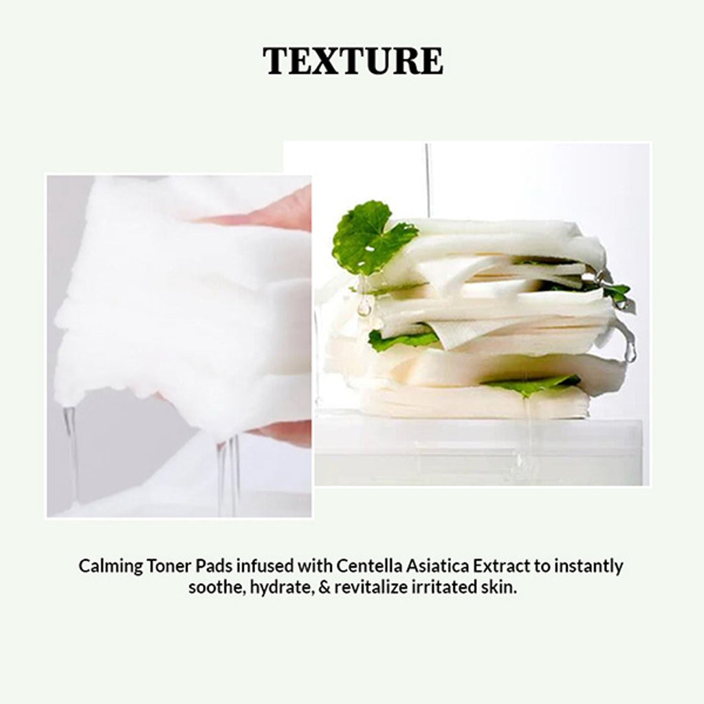 Mixsoon Centella Toner Pad, Calms Redness, Soothes & Hydrates Sensitive Skin | Grocsy