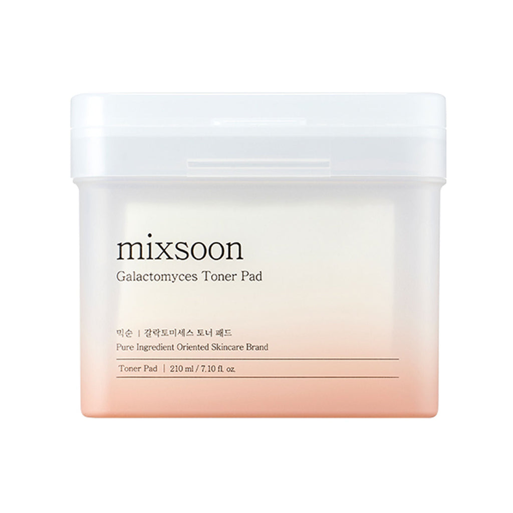Mixsoon Galactomyces Toner Pad, Gentle Exfoliation, Brightens Skin & Boosts Radiance | Grocsy