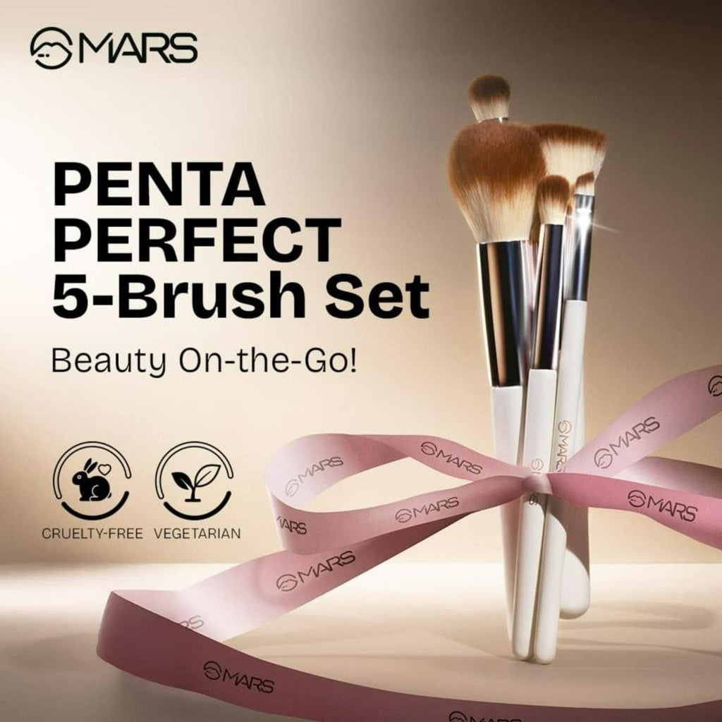 MARS Cosmetics Penta Perfect Brush - Set of 5 | Grocsy
