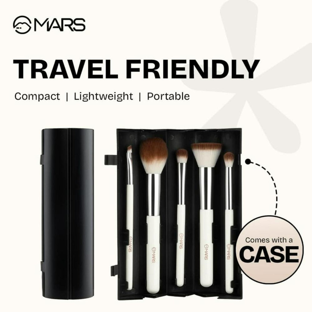 MARS Cosmetics Penta Perfect Brush - Set of 5 | Grocsy