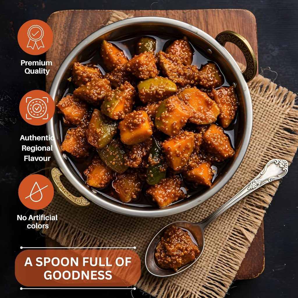 Nilon's Uttam Pradesh Mango Pickle | Grocsy