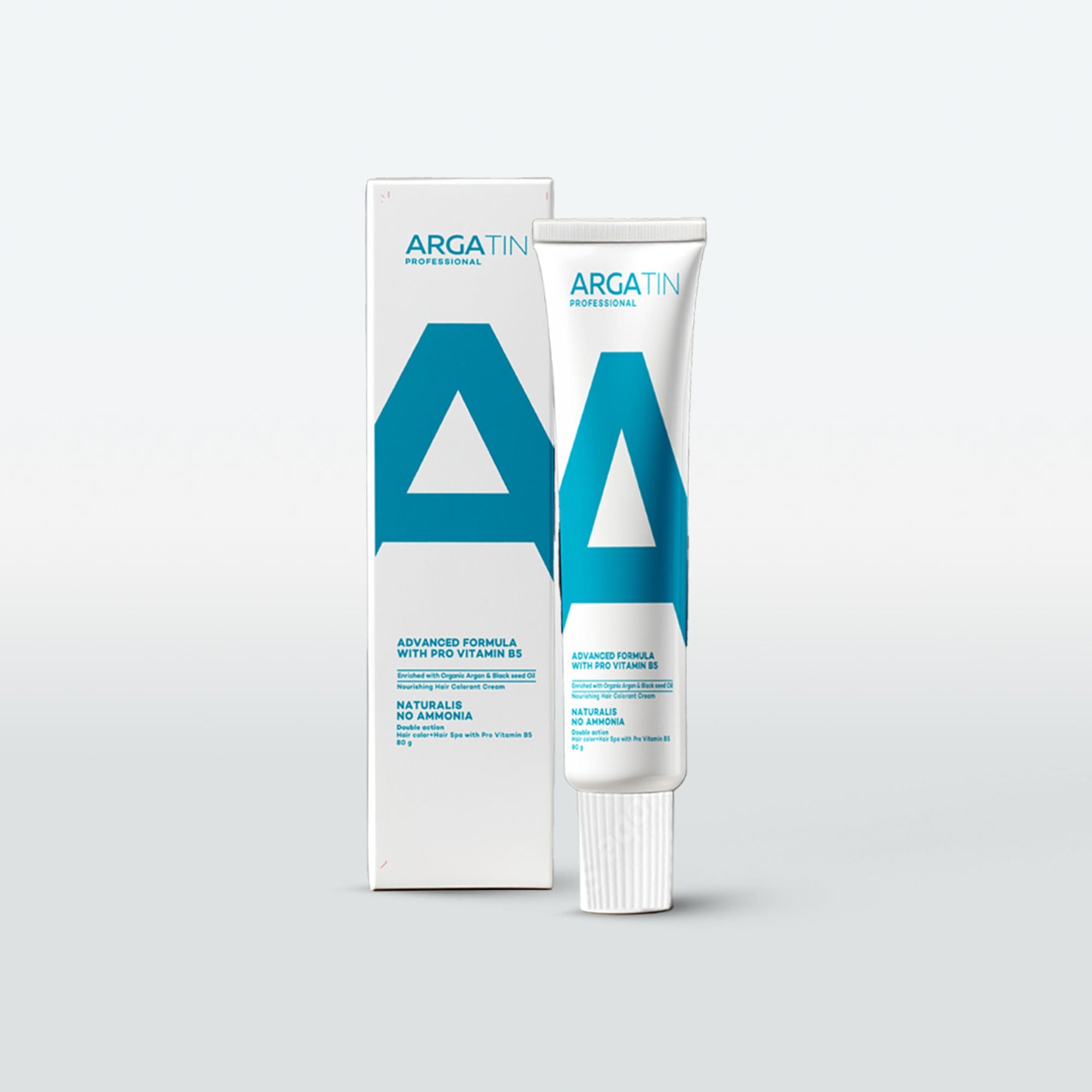 Argatin Naturalis Hair Color Cream With Black Seed Oil & Argan Oil - 4 Brown | Grocsy