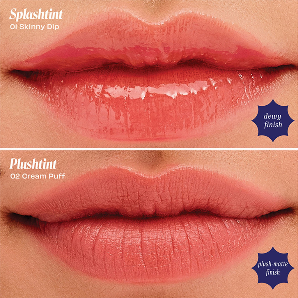 Benefit Cosmetics Splashtint Dewy Lip Tint - 01 Skinny Dip Soft Peach | Grocsy