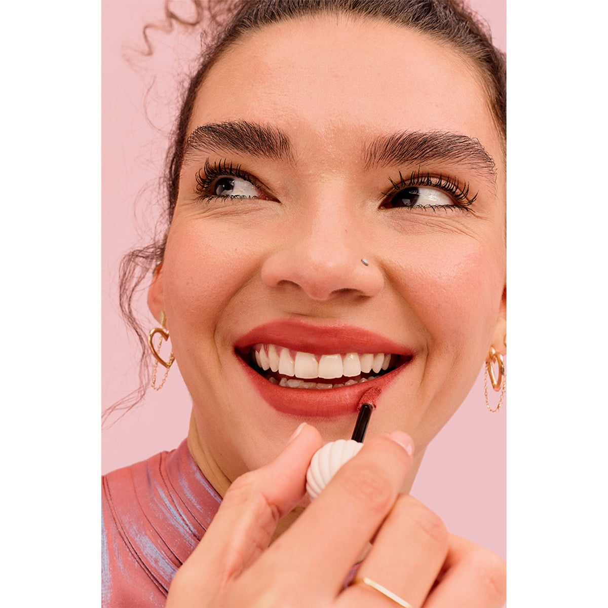 Benefit Cosmetics Plushtint Matte Lip Tint - 08 Cloud Fine Cinnamon Peach | Grocsy