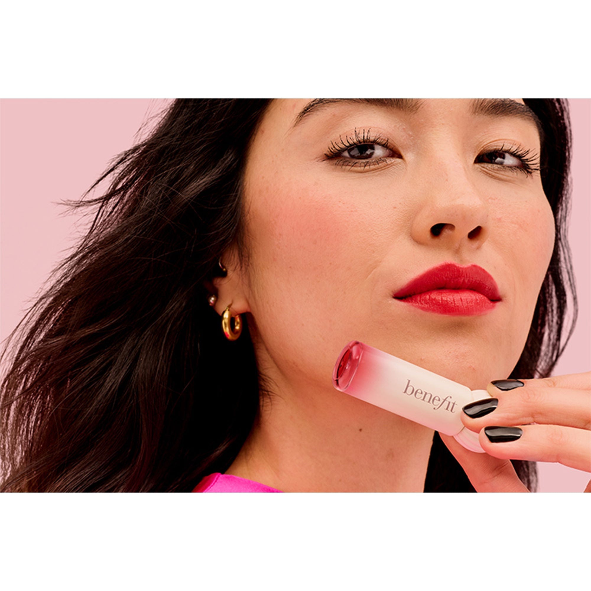 Benefit Cosmetics Plushtint Matte Lip Tint - 18 Feather Boa Soft Coral | Grocsy