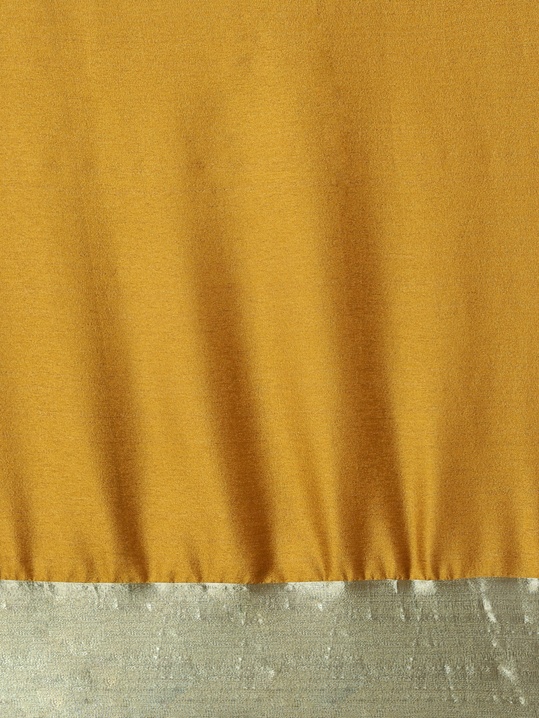 Saree Mall Mustard Zari Silk Blend Uppada Saree | Grocsy