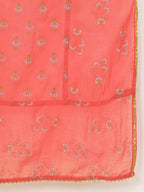 HERE&NOW Women Blue Floral Printed Kurta Set | Grocsy