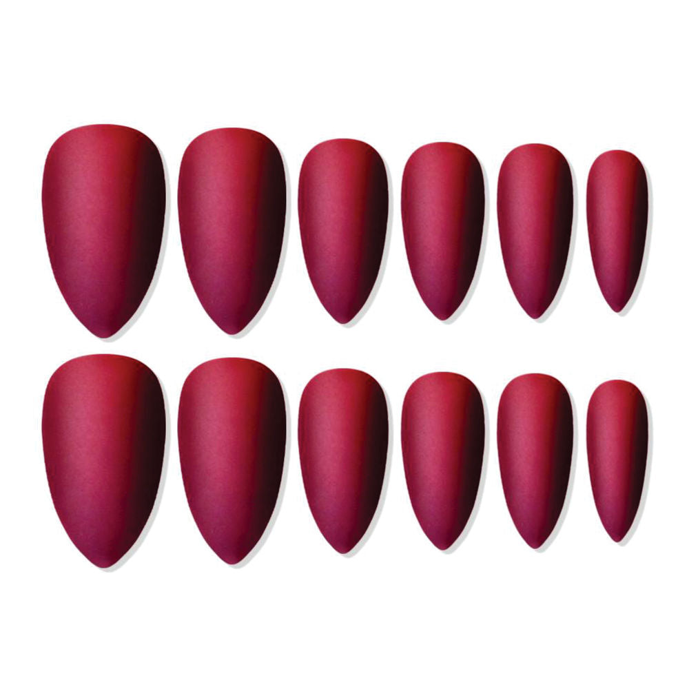 Shills Professional Reusable Press On Nails Sharp Almond - SPN686 | Grocsy