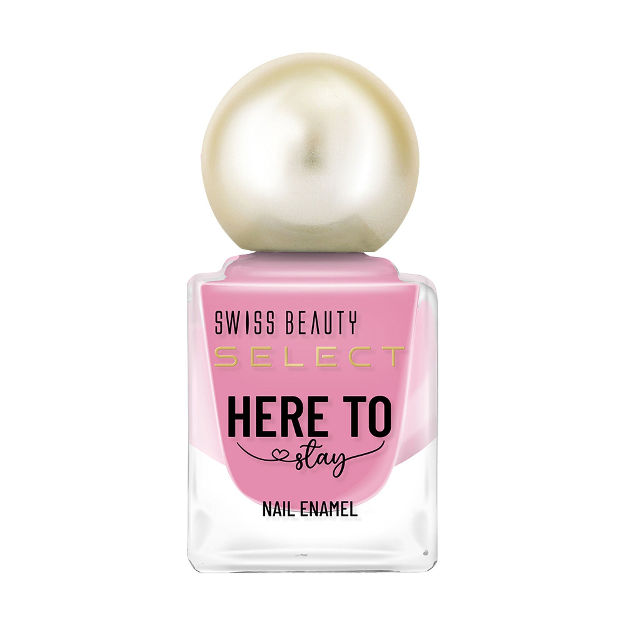 Swiss Beauty Select Here To Stay Nail Enamel - Mild Rose | Grocsy