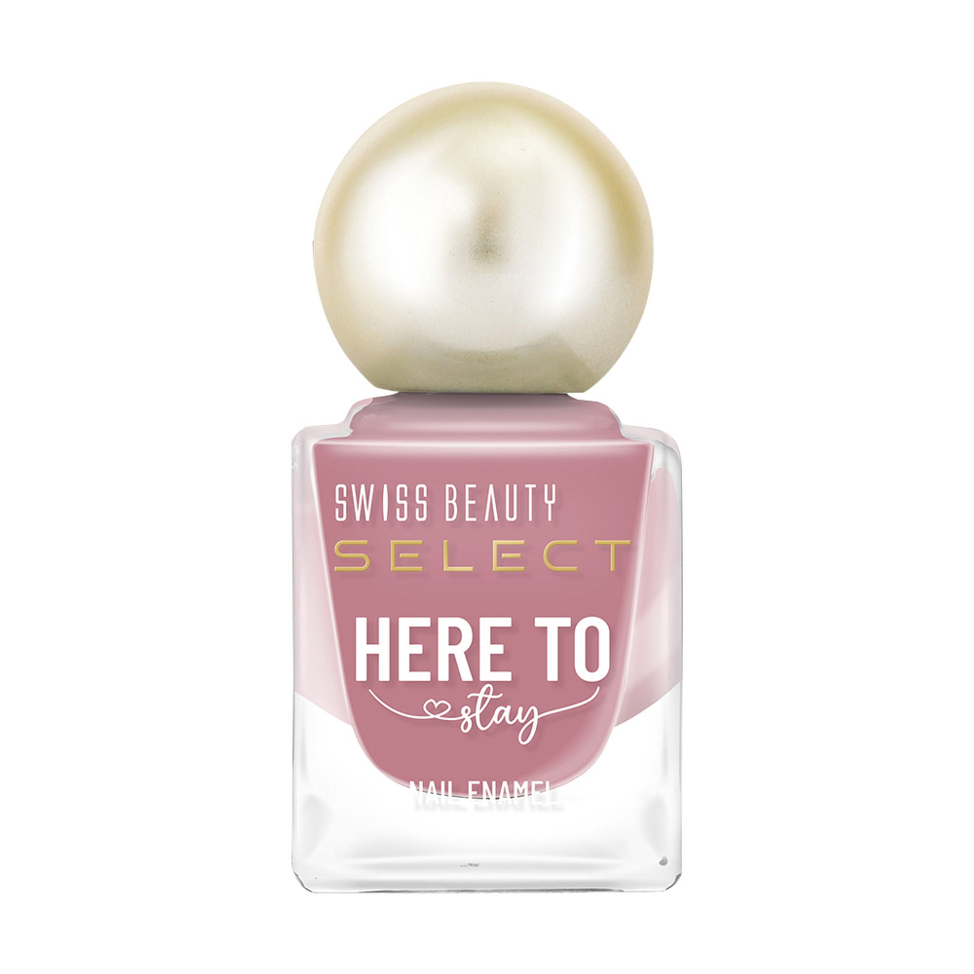 Swiss Beauty Select Here To Stay Nail Enamel - Nude Avenue | Grocsy