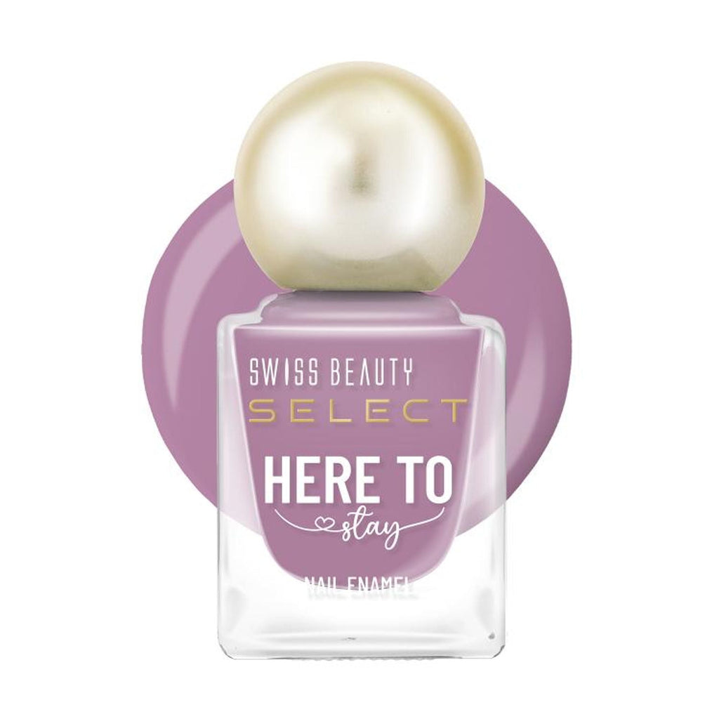 Swiss Beauty Select Here To Stay Nail Enamel - Ash Mauve | Grocsy