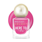 Swiss Beauty Select Here To Stay Nail Enamel - Wild Pink | Grocsy
