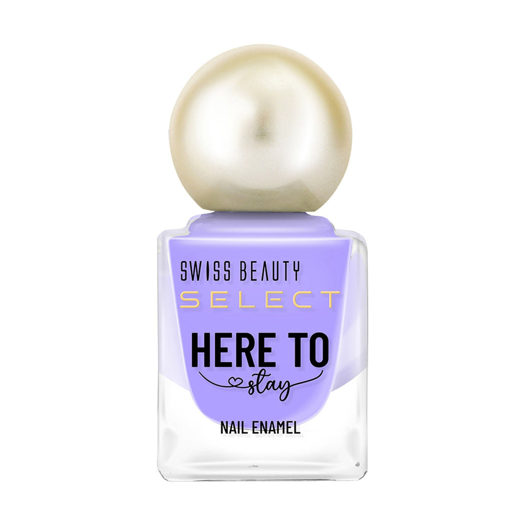 Swiss Beauty Select Here To Stay Nail Enamel - Lavender Herb | Grocsy
