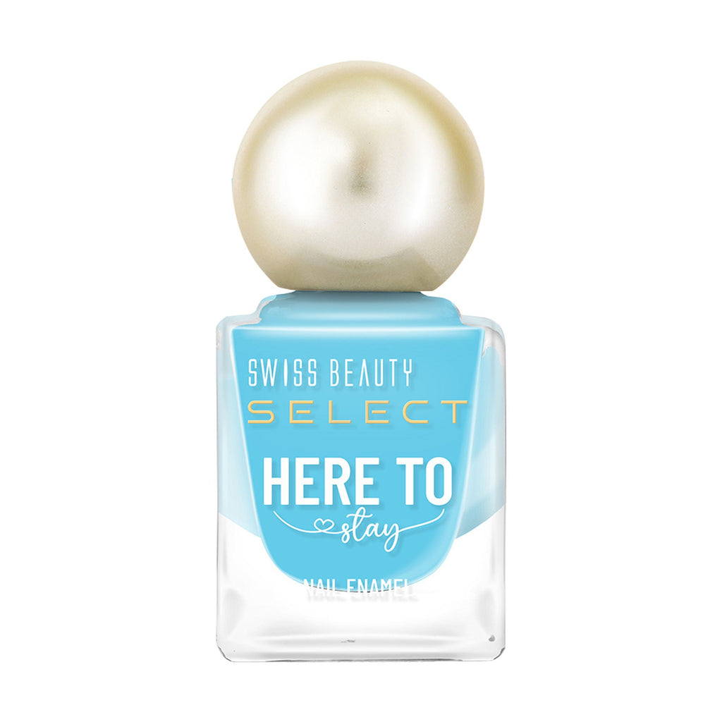 Swiss Beauty Select Here To Stay Nail Enamel - Ibiza Blue | Grocsy
