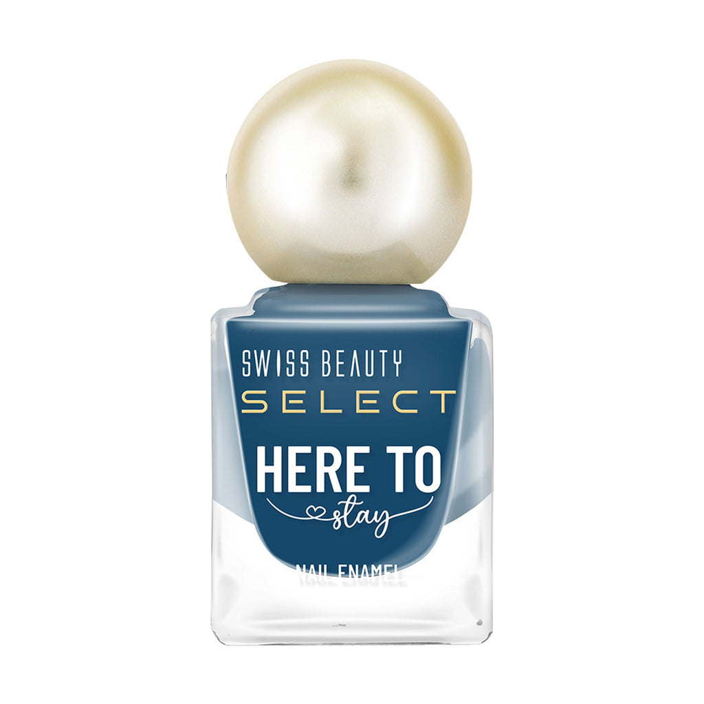 Swiss Beauty Select Here To Stay Nail Enamel - Mosaic Blue | Grocsy
