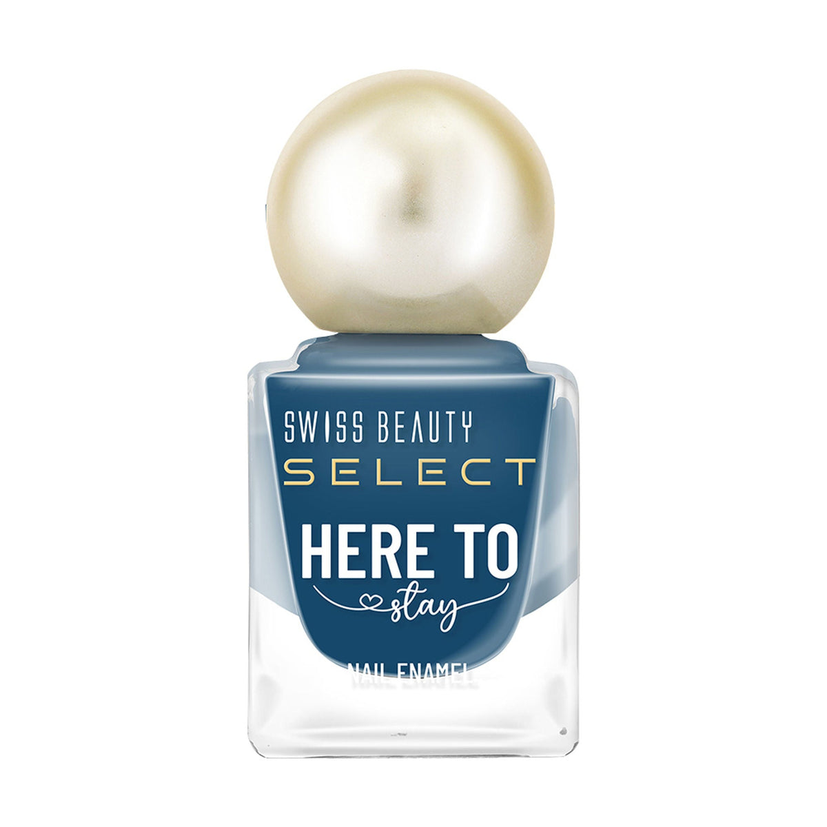 Swiss Beauty Select Here To Stay Nail Enamel - Mosaic Blue | Grocsy