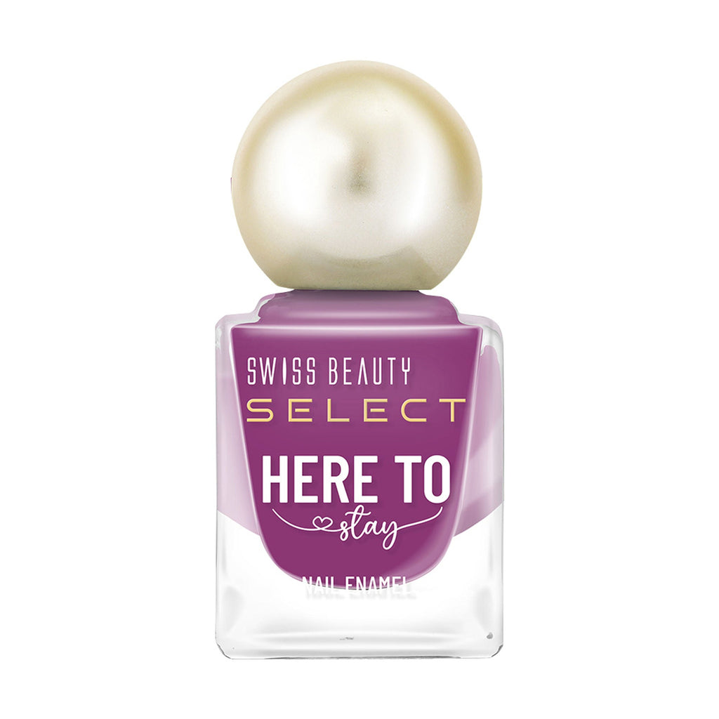 Swiss Beauty Select Here To Stay Nail Enamel - Winter Magenta | Grocsy