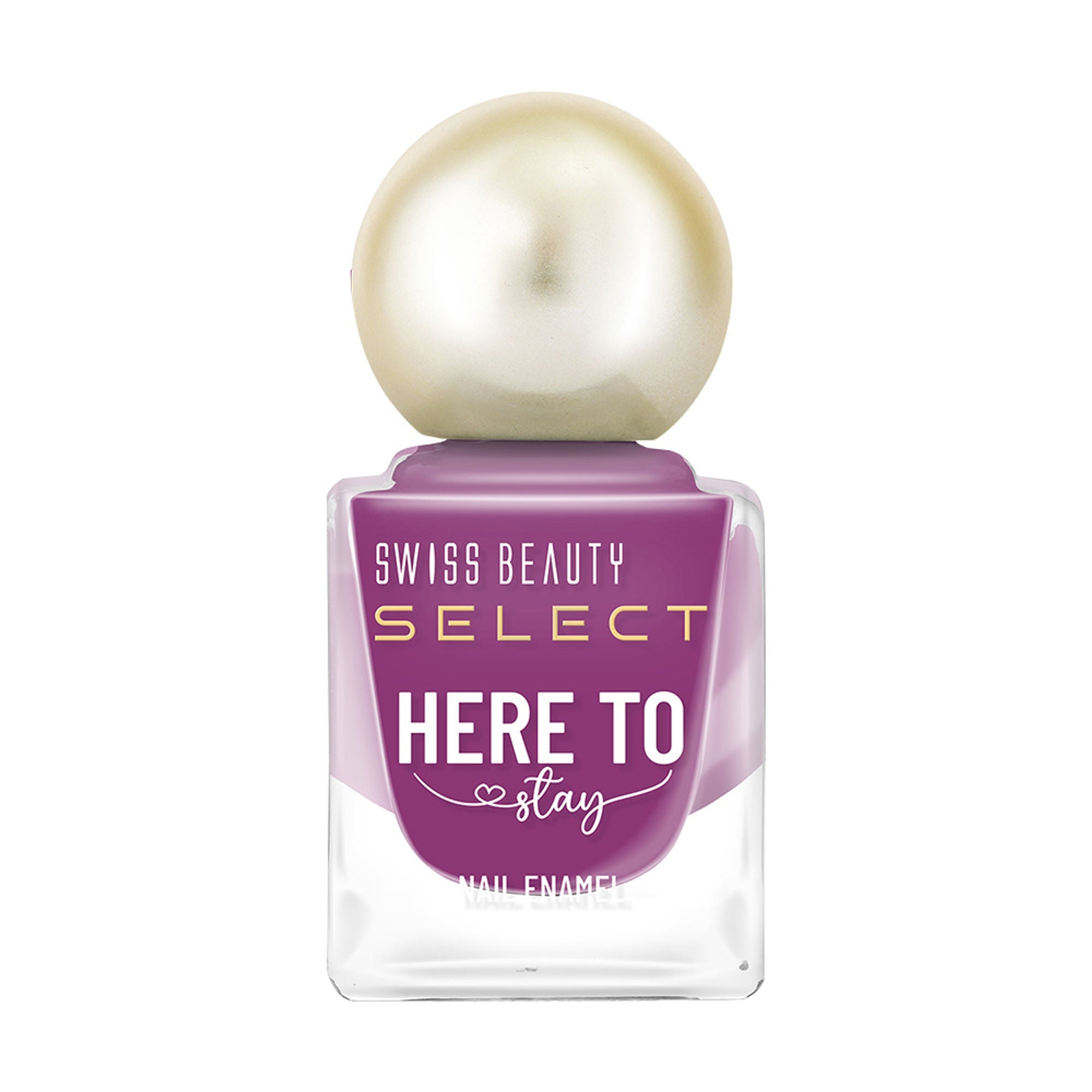 Swiss Beauty Select Here To Stay Nail Enamel - Winter Magenta | Grocsy