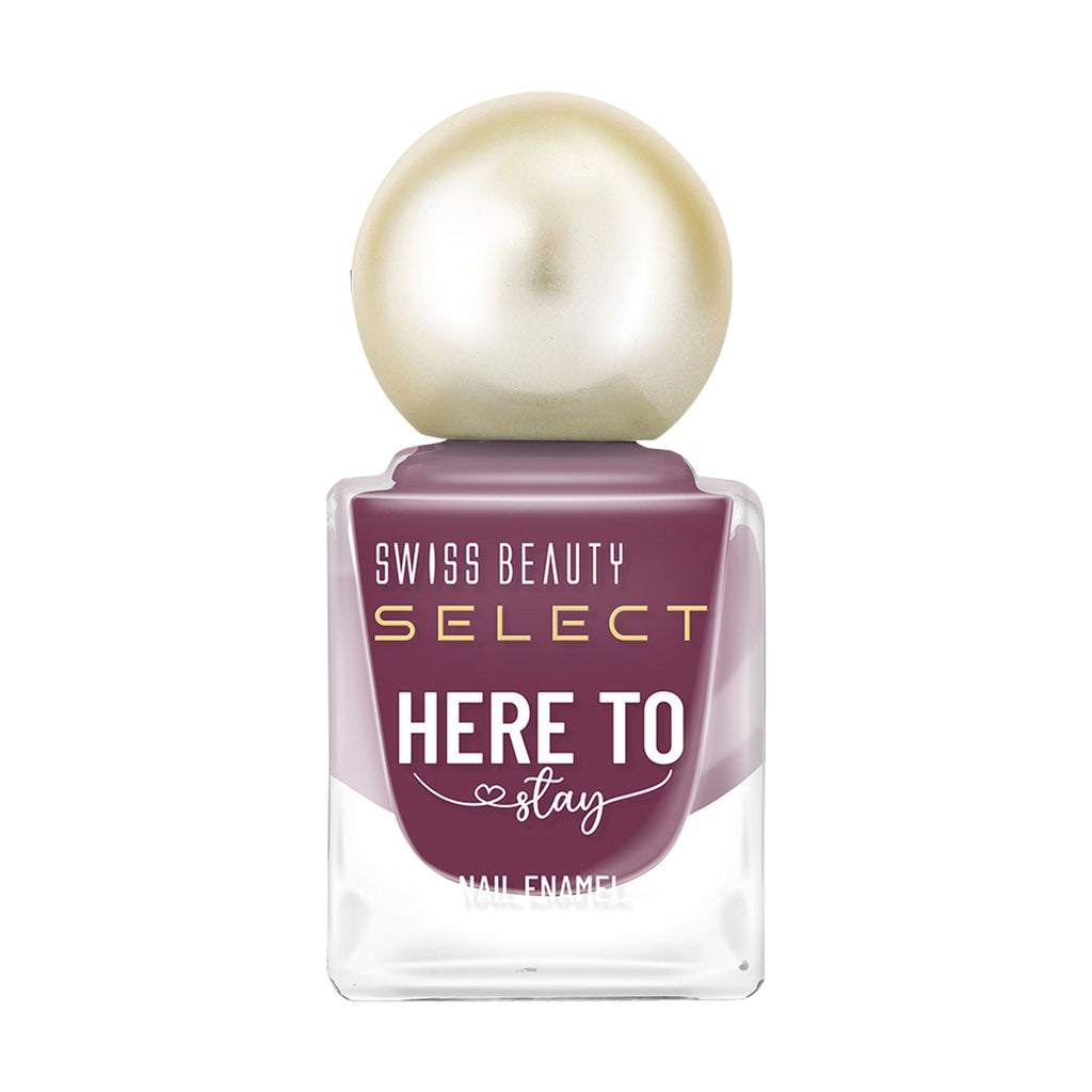 Swiss Beauty Select Here To Stay Nail Enamel - Warm Pink | Grocsy