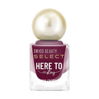 Swiss Beauty Select Here To Stay Nail Enamel - Ruby Wine | Grocsy