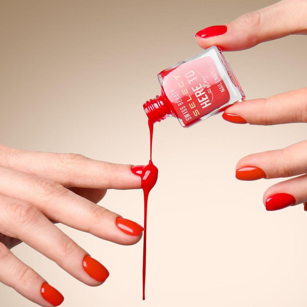 Swiss Beauty Select Here To Stay Nail Enamel - Metallic Silver | Grocsy