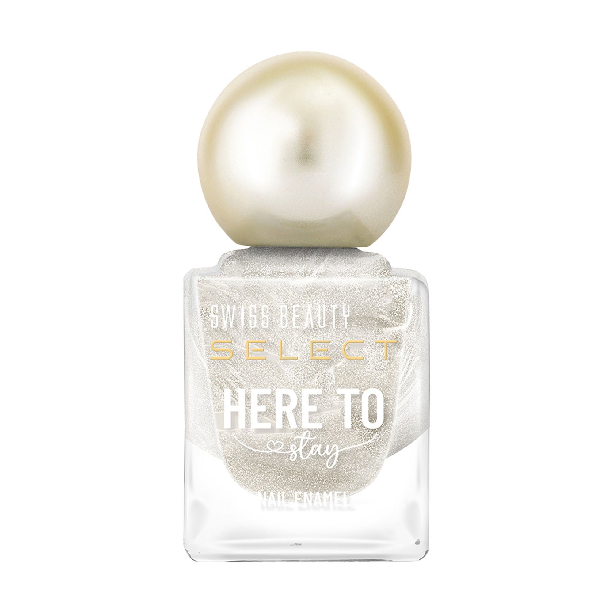 Swiss Beauty Select Here To Stay Nail Enamel - Metallic Gold | Grocsy