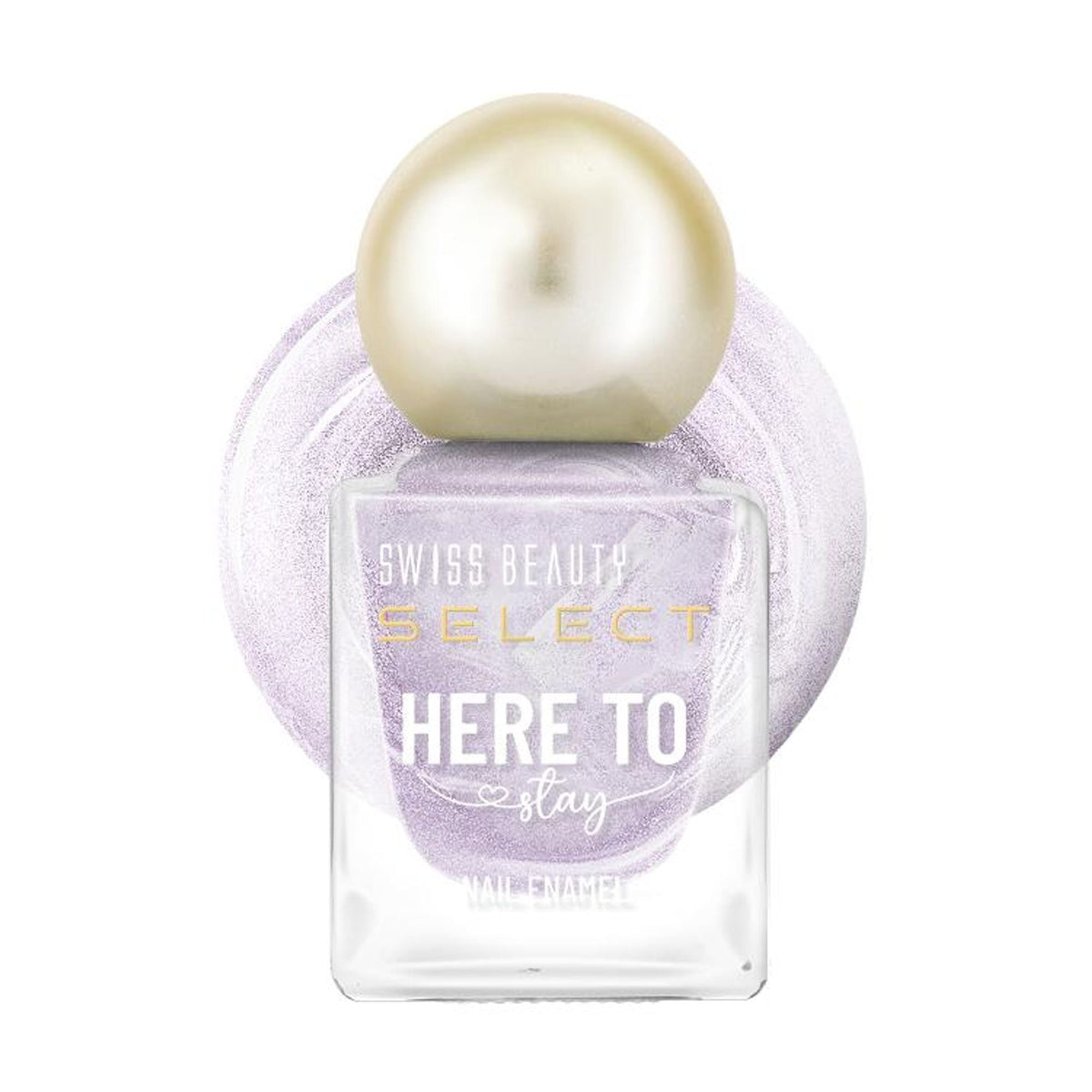Swiss Beauty Select Here To Stay Nail Enamel - Metallic Rose | Grocsy