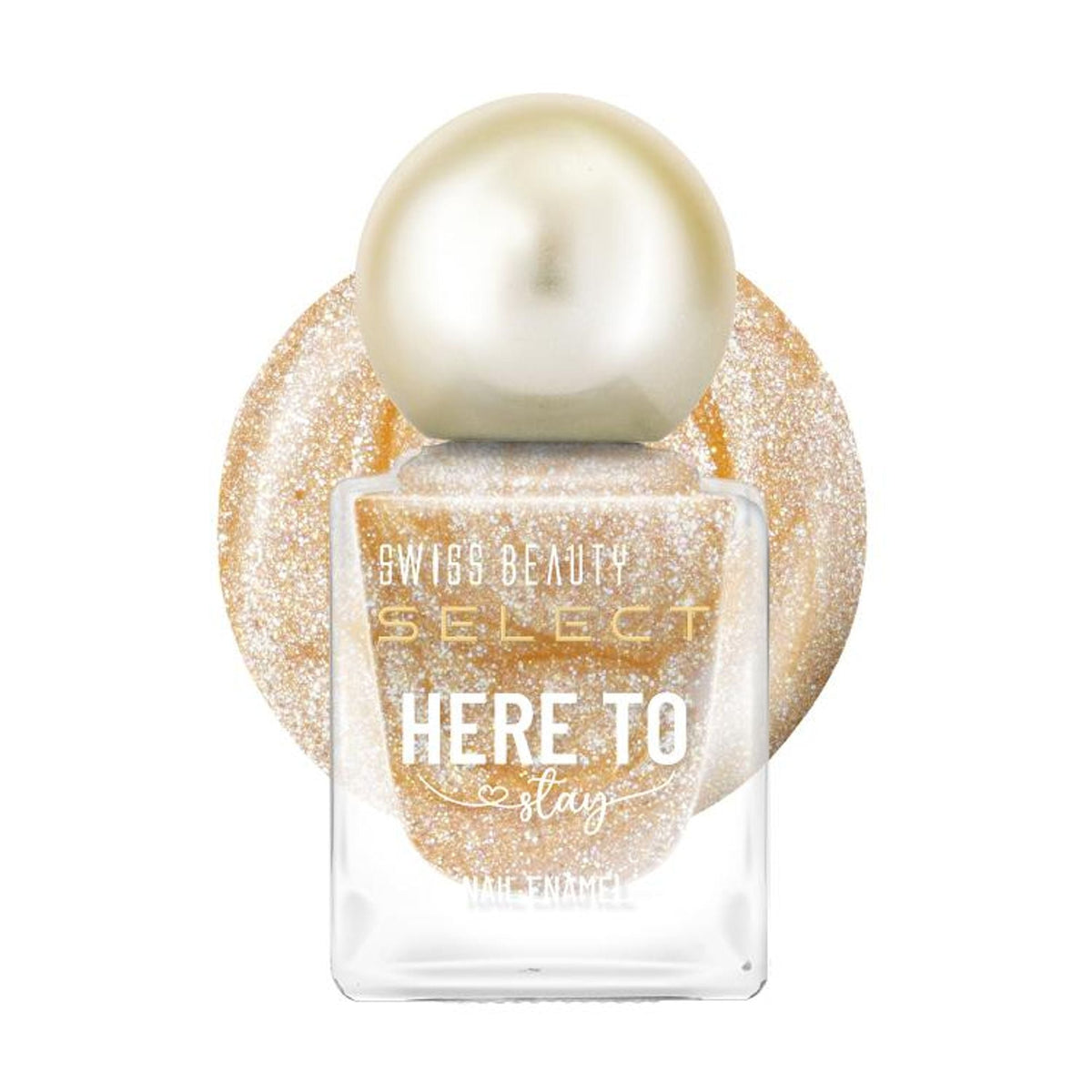Swiss Beauty Select Here To Stay Nail Enamel - Shimmy Rust | Grocsy