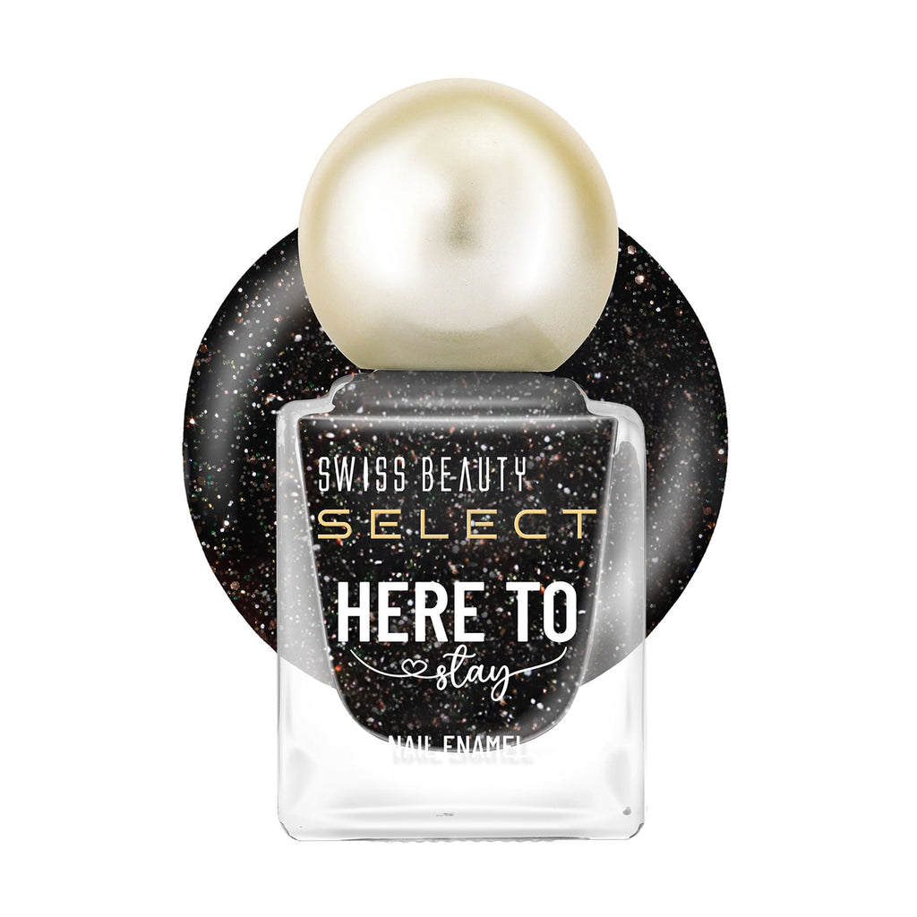 Swiss Beauty Select Here To Stay Nail Enamel - Chunky Emerald | Grocsy