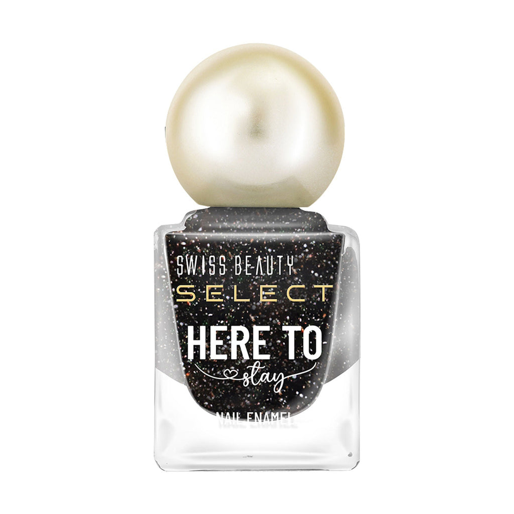 Swiss Beauty Select Here To Stay Nail Enamel - Chunky Emerald | Grocsy