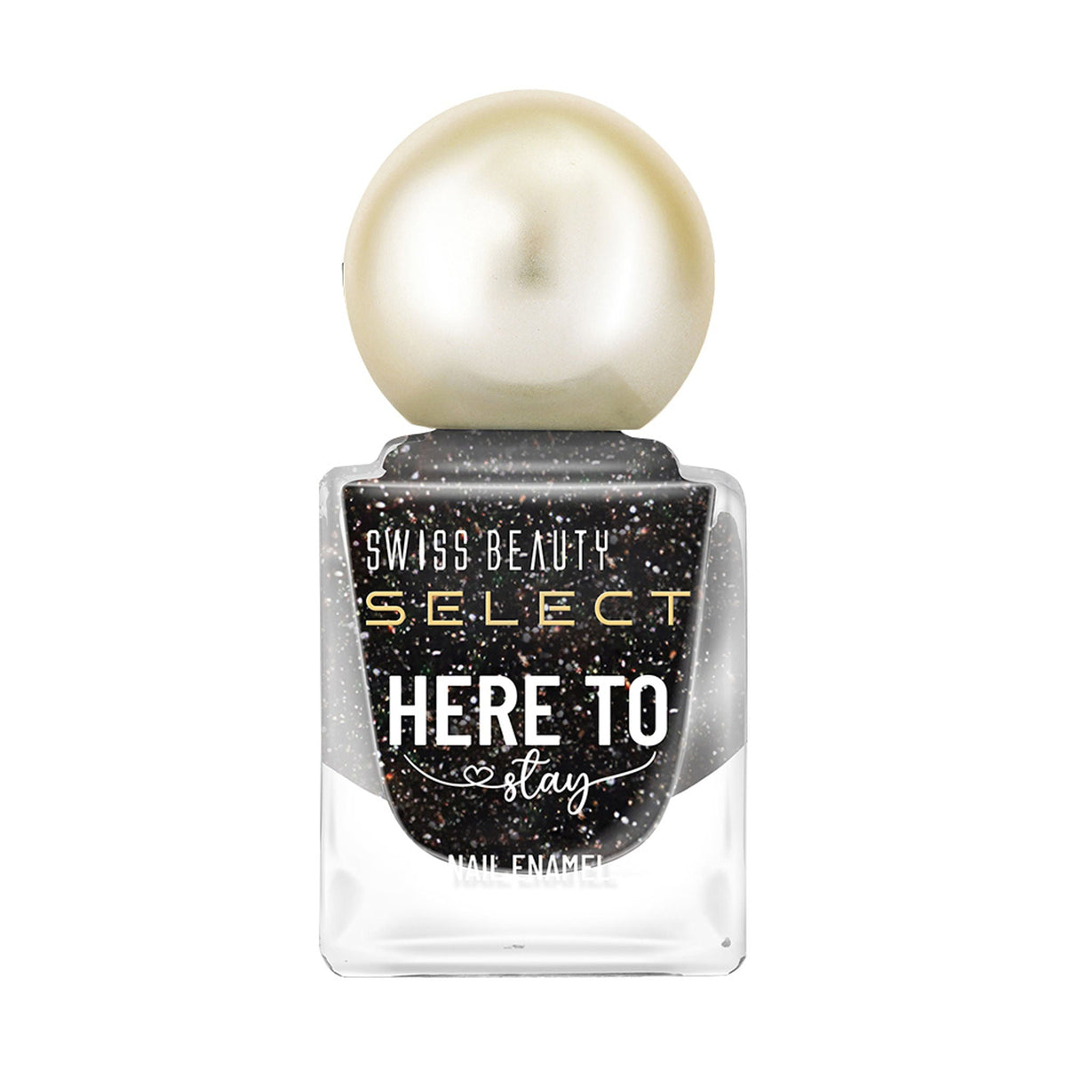 Swiss Beauty Select Here To Stay Nail Enamel - Chunky Emerald | Grocsy