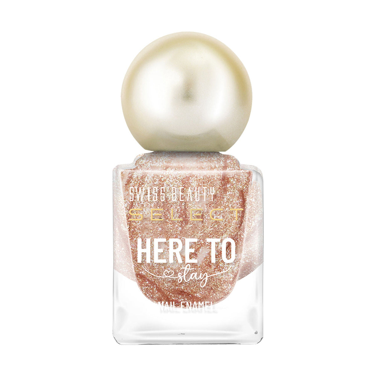 Swiss Beauty Select Here To Stay Nail Enamel - Chunky Gold | Grocsy