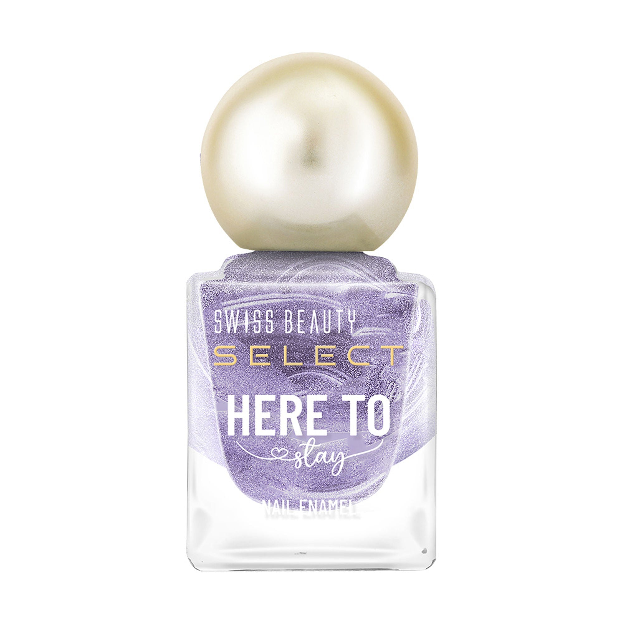 Swiss Beauty Select Here To Stay Nail Enamel - Chunky Violet | Grocsy