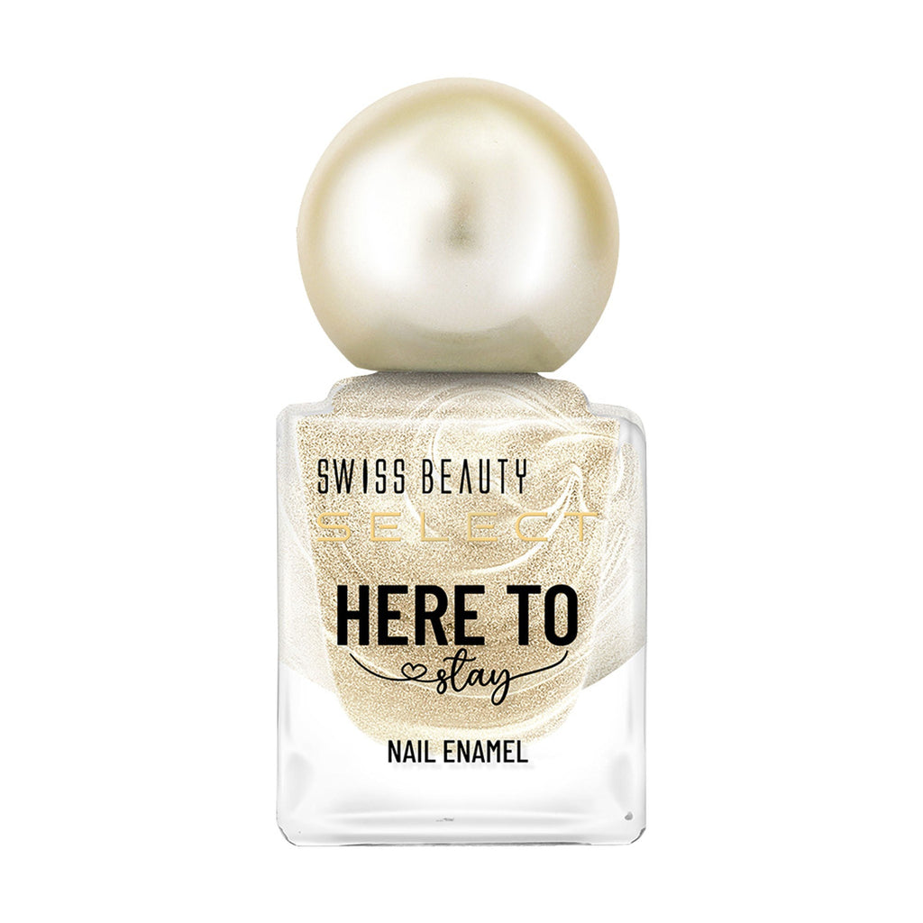 Swiss Beauty Select Here To Stay Nail Enamel - Chunky Champagne | Grocsy