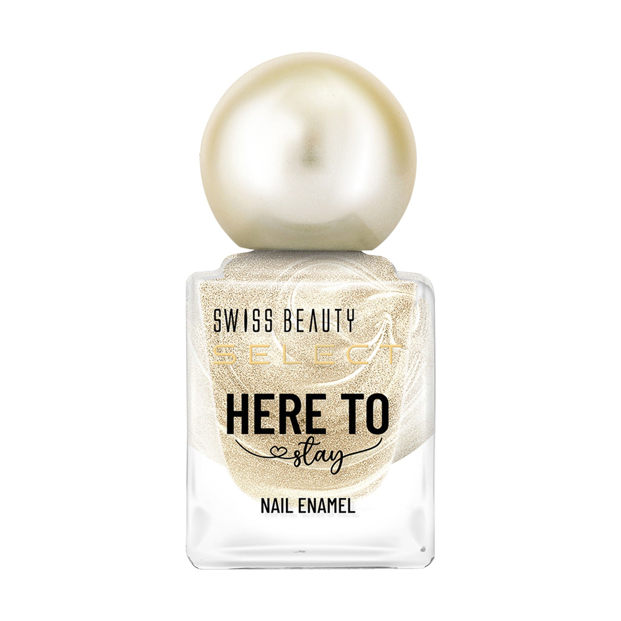 Swiss Beauty Select Here To Stay Nail Enamel - Chunky Champagne | Grocsy
