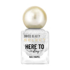 Swiss Beauty Select Here To Stay Nail Enamel - Chunky Silver | Grocsy