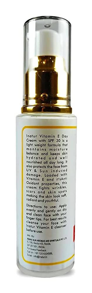 Inatur Vitamin E Day Cream SPF 30 | Grocsy