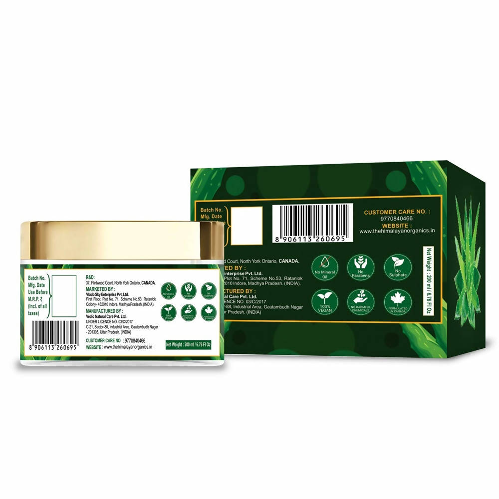 Himalayan Organics Aloe Vera Hair Mask | Grocsy