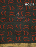 Combo of Green, Red And Yellow Colour Block Print Pure Kota Doria Printed Saree By Gayathri Reddy Designer Studio | Grocsy